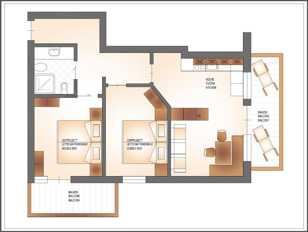 Residence Pfeifhofer كامبو توريس الغرفة الصورة