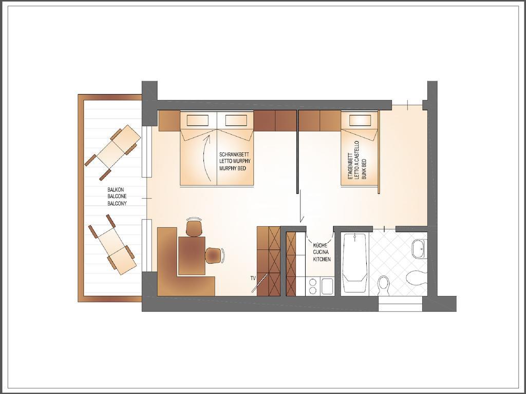 Residence Pfeifhofer كامبو توريس الغرفة الصورة